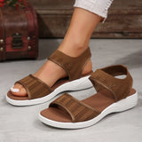 Breakj New Summer Women's Shoes Large Thick Sole With Sandals Casual Fashion Flying Surface