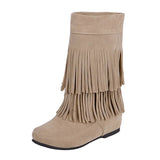Breakj Boots In Autumn And Winter Increased Boots Large Size Women's Boots