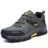 Winter Snow Boots Waterproof Leather Sneakers Super Warm Men Platform Boots Outdoor Male Hiking Boots Work Shoes Plus