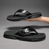 Breakj New Summer Men's Beach Flip-Flop Outdoor Comfortable Slippers Trend Wearing Shoes