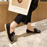 for Women 2024 Flats Sport Sneakers Woman Espadrilles Casual Barefoot Cute Comfortable Bowknot Rhinestones Loafers Slip