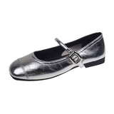 Vintage Shoes Comfortable Temperament Fashion Shoes 2024 Round Head French Early Spring New Style Mary