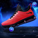 Men Air Running Shoes Unique Tongue Design Breathable Cushion Sport Shoes Big Size 47 Outdoor Sneakers Women Tennis