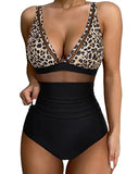 2024 New High-Waisted Swimsuit Women's Tight Sexy Hollow