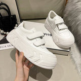 Red Book Recommends Ugly Cute Bread, Small White Shoes, New Korean Version Of Muffin Shoes, Velcro Shoes, Sports And Leisure