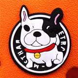 Pet Dog Shoe Charms Sheepdog Bulldog Bichon Frise Corgi Teddy Husky Shoes Accessories Decoration Fit Buckle Croc Kids