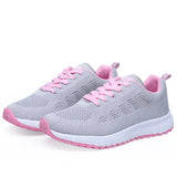 Sneakers Casual Shoes Flats Air Mesh Breathable Trainers Ladies Shoes Female Sneakers Women Shoes Basket Tenis