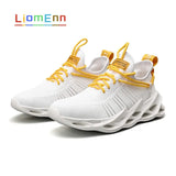 Summer Women's Sneakers Women Tennis Running Sport Shoes Men Light White Black Green Yellow Sneaker Vulcanize Large Size