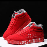 Canvas Winter Boots Women Sneakers 2021 New Fur Snow Ankle Boots Men Unisex Casual Sports Shoes Female basket Big Size