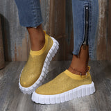 2022 Spring New Women Platform Shoes Rhinestone Thick Bottom Sneakers Women Vulcanized Shoes Fashion Sneakers Large