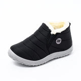 Boots Non-Slip Waterproof Winter Ankle Snow Boots Women Platform Boots Female Winter Shoes With Thick Fur Botas Mujer