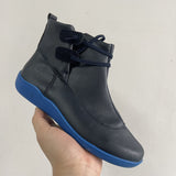 Breakj Women's Shoes 2023 British Style Workwear Shoes Martin Boots Ladies Large Size Short Boots Women's Fashion Casual Shoes Women