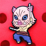 Comics Style PVC Shoe Charms Cute Sandals Accessories Shoes Buckle Decorations fit Croc JIBZ Kids X-mas Party Gifts