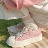 2022 Summer Women Canvas Shoes Sweetheart platform Sneakers Japanese Kawaii Lolita Shoes Teen College Girls sports skate