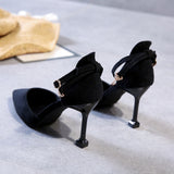 Breakj New Simple Sexy Nightclub Stiletto Shallow Mouth Pointed Out A Word With Single