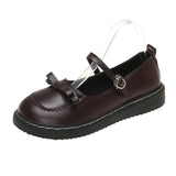 Leather Shoes Girls 2023 Spring New Korean Version Of English Style With Skirt Jk Shoes Lovely Lolita Women's