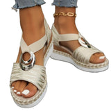 Breakj Thick-Solled Sandals 2025 Summer New Waterproof Table Sandals Fashion Slope