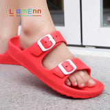 Slippers Women Flat Sandals EVA Light Beach flip flops Blue Red Black White Sandals 2021 Laies Slides Casual Shoes