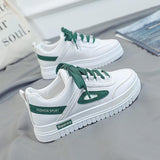 Breakj White Shoes Female Students Spring Korean Version Of The Sea Gas Shoes Children's Trendy Shoes 2023 New Small Casual Shoes