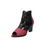 Women Embellished Suede Leather High Heel Sandals Sexy Peep Toe Ankle Strap Rhinestones Gladiator Shoes Zandalias