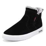 Autumn And Winter New Winter Plush Cotton Boots Men's Fashion Trend Warm Leisure High-Top Cotton