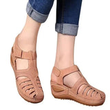 Breakj Sandals Women's Thick-Soled Summer Hole Shoes Slopes And Thick-Soled Large-Size Octight Fish