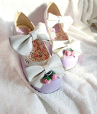 Spring And Autumn Lolita Thick Heel High Heel Doll Shoes Strawberry Bell Sweet Shoes,cosplay Professional