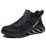 Safety Shoes Men Anti-puncture Work Sneakers Male Shoes Adult Work Boots Steel Toe Shoes Security Boots Work