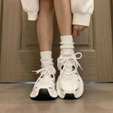 Breakj Casual Sneakers Women's Summer Breathable 2025 New Old Dad Shoes Women's Running Shoes