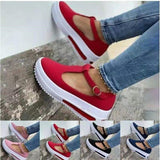 Breakj 2025 Summer New Fashion Round Head Shakes The Bottom Of The Women's Sports Wind-Thick-Soled
