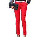 Women Pencil Trousers 2019 High Waist Ladies Office Trousers Casual Female Skinny Bodycon Pants Elastic Pantalones
