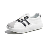 Breakj 2024 New Korean Version Ins Breathable Small White Shoes Women's Low Top Casual Board Shoes Platform Shoes RM