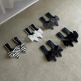 Breakj Half Drag Female Spring 2023 New Fashion Wave Dot Bow Tip Flat Sandals Women's