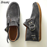Women's Comfy Sneakers Flats Autumn Buckle Strap 2023 New Casual Travel Breathable Sneaker Buckle Strap Round Toe Ladies