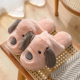 Slippers For Women Shoes Cartoon Animals Fluffy Slipper Woman Winter Comfortable Footwear Female Indoor Ladies Warm