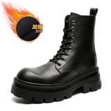 Breakj Platform Derby Martin Boots