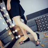 Breakj Head Shoes Opera Shoes Embroidered Cloth Shoes Ethnic Wind Spring Autumn Women's Shoes Single