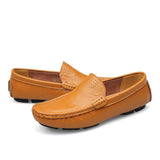 Big Size 39~48 High Quality Genuine Leather Men Shoes Soft Moccasins Loafers Fashion Brand Men Flats Comfy Driving