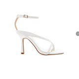 High-Heeled Toe Sandals Women's Fine Heel Buckle Fashion Shoes Sandal Heels