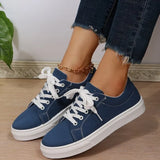 Breakj Women's Shoes 2025 New Round Head Thick-Soled Casual Viscose Shoes Breathable Small White Shoes Single