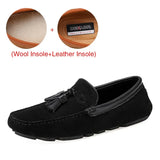 Genuine Leather Men Shoes Spring Fashion Leather Men Loafers Flats New High Quality Casual Shoes For Men Driving