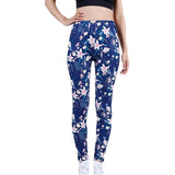 Leggings Women's Space Dark Blue Leggins Print Pants High Quality Fitness Trousers Mujer Hot Gym Stretch