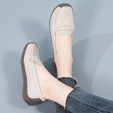 Breakj Size 35-44 Yards Of Women's Shoes Mother Shoes Beef Soles Lazy Shoes Low Help Nurses Shoes Comfortable Women's Shoes