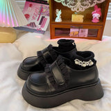 2022 Lolita shoes new kawaii Japanese girls platform shoes JK uniform Mary Janes shoes cute college girls loafers women