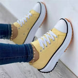 Breakj Children's Spring And Autumn 2023 New Canvas Shoes Breathable High-Help Casual Women's Shoes Thick Soles Lace Casual