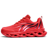 2021 New Summer Fashion Men Shoes Rubber Sneakers Running Shoes Sports Breathable Lace-up Zapatos De Hombre big size