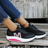 Casual Women's Shoes Platform Flats Lady Beauty Sewing Fitness Shoe New Trendy Health Wedges Sneakers Size