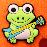 Shipping Funny Shoe Designer Charms Accessories PVC Arrogant Cute Frogs Croc Jibz Buckle Decorations fit Party Kids