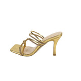 Breakj Ms. High Heel Head Thick Heel Water Drill With Sexy High Heel Sandals