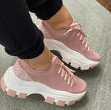 2021 New Sock Sneakers Plaform Slip On Breathable Kniting Casual Women Shoes Good Quality Light Mesh Walking